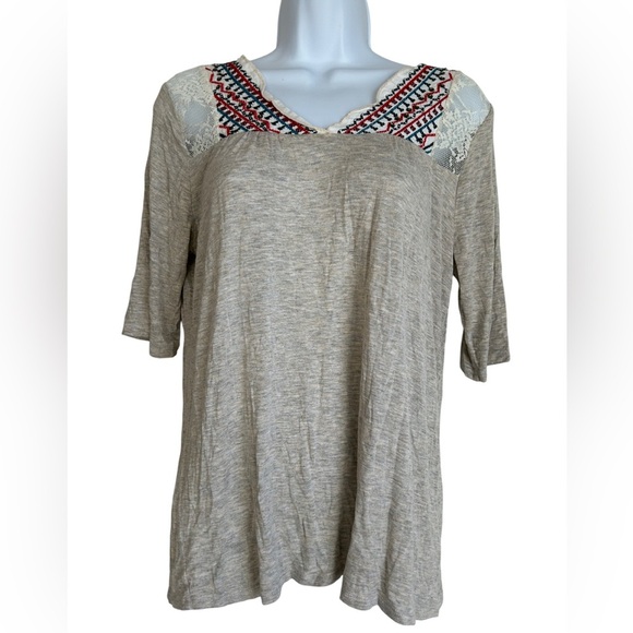 Daytrip Tops - DAYTRIP LACE BOHO TOP